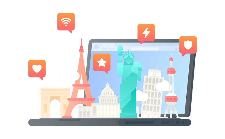 在留尼汪连接到中国的代理 - 翻回VPN