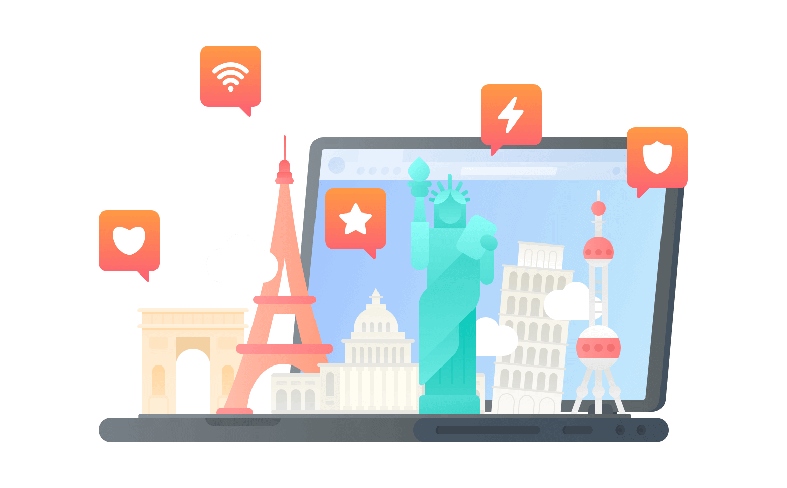 在留尼汪连接到中国的代理 - 翻回VPN